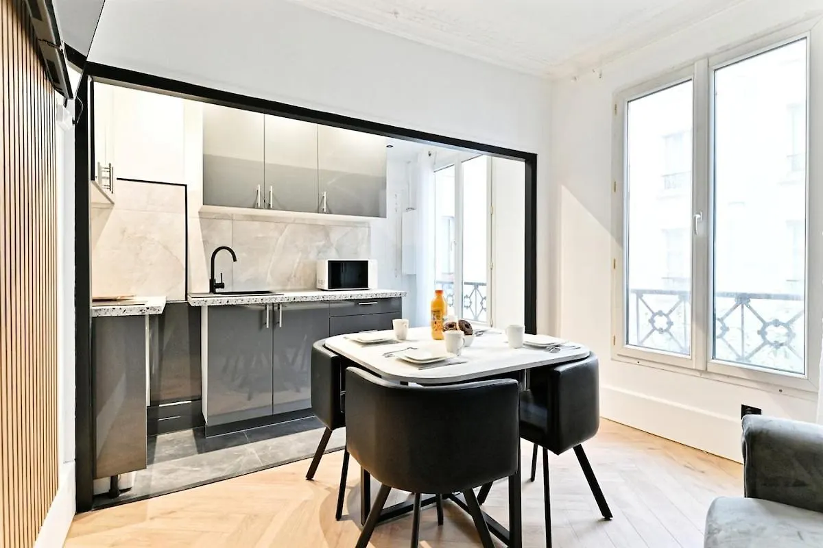 Modern Paris Moulin Rouge Apartment