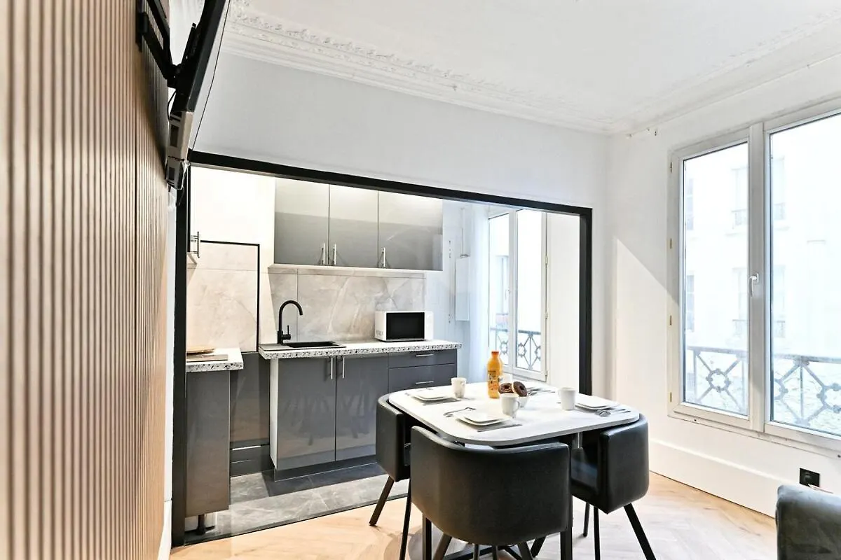 Modern Paris Moulin Rouge Apartment