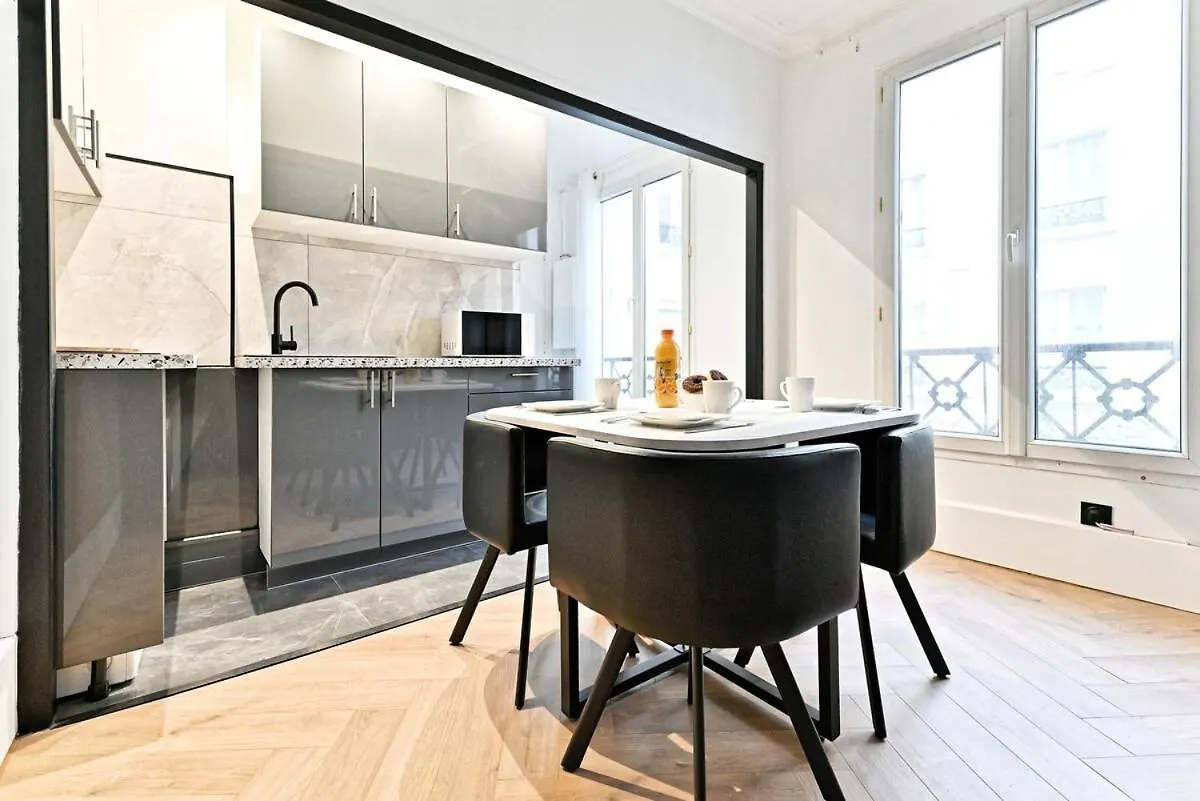 Modern Paris Moulin Rouge Apartment